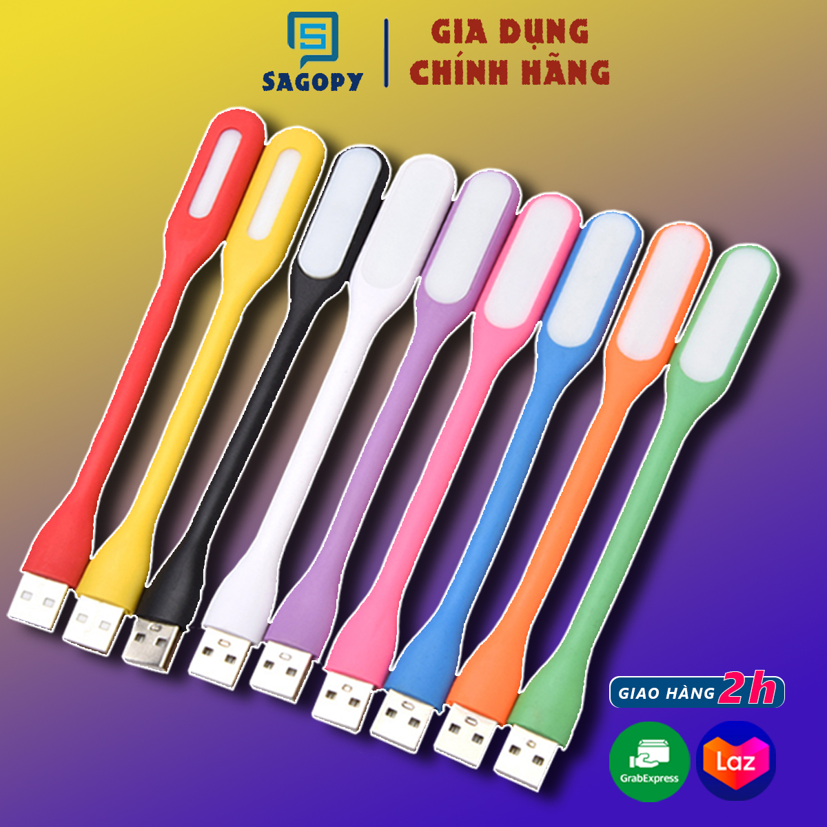 Đèn Led USB mini siêu sáng cắm laptop, pin sạc dự phòng, máy tính