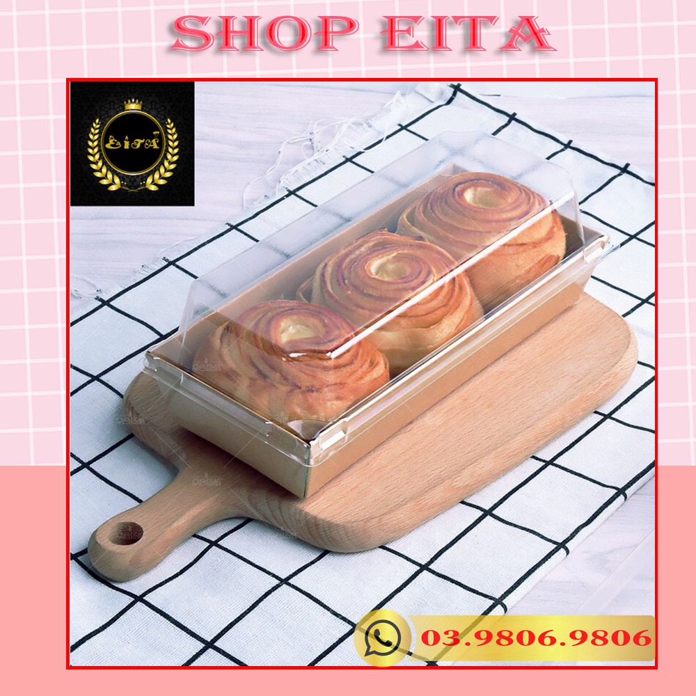 10 Hộp đựng bánh bông lan dài