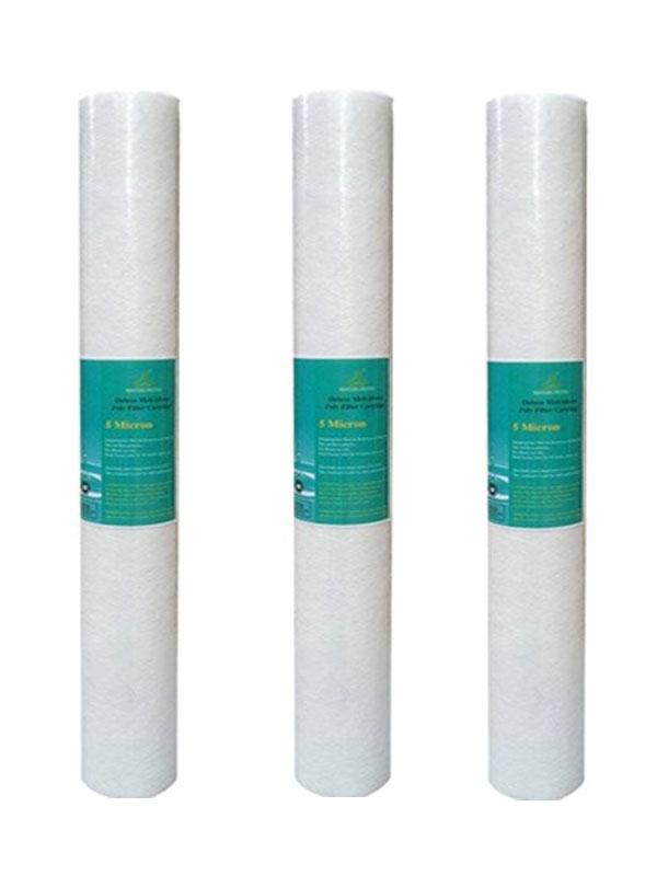 Bộ 03 lõi lọc thô 20 inch