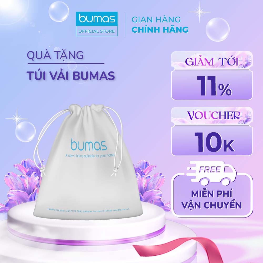 Túi kéo Canvas BUMAS [Quá tặng]