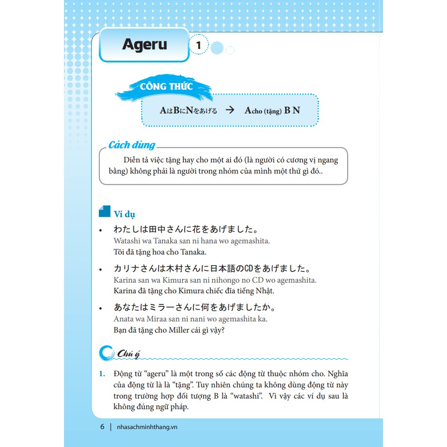 Từ điển ngữ pháp tiếng Nhật (tái bản)