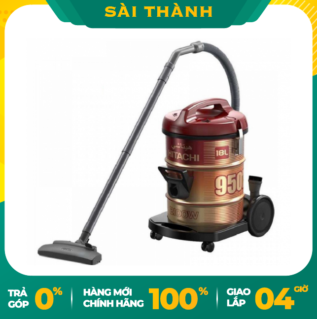 Máy hút bụi hitachi cv-950f 24cv wr - bảo hành chính hãng