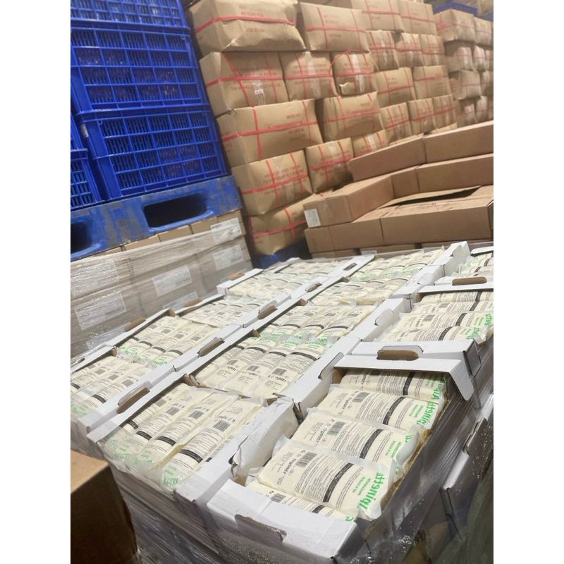 Phô mai khối 1,5kg Alpinetta mozzarella Đức (phô mai cheese kéo sợi chảy mềm siêu ngậy thơm ngon)