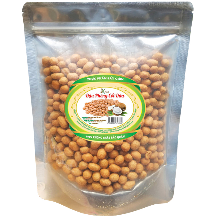 500g đậu phộng da cá cốt dừa SK FOOD