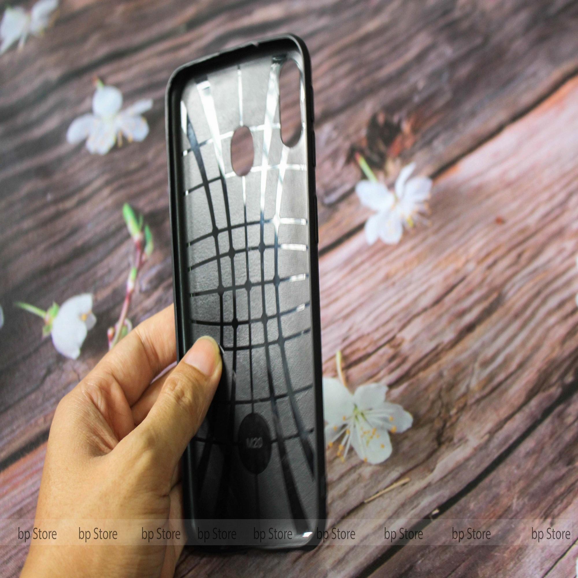 Ốp lưng Samsung Galaxy M20 dẻo đen cao cấp