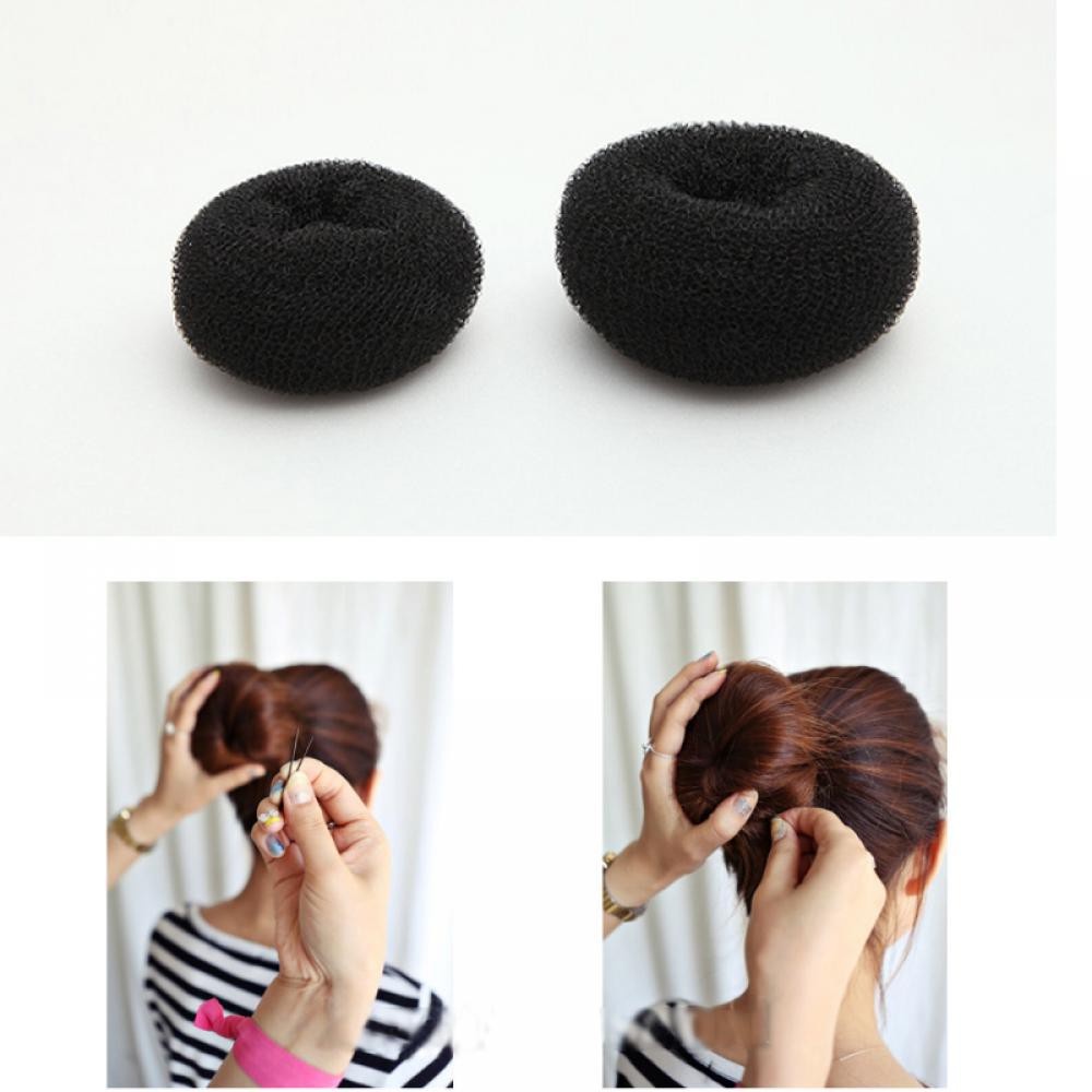 Búi Tóc Độn Tóc Donut Chất Liệu Mút