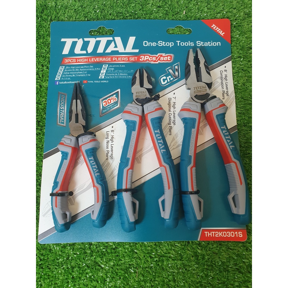 BỘ 3 KỀM RĂNG, CẮT VÀ NHỌN CAO CẤP TOTAL THT2K0301S