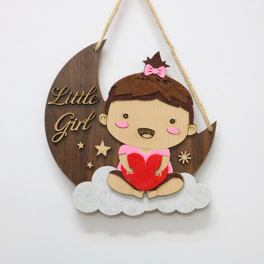 Bảng biển gỗ trang trí nhà cửa sweet dreams , dream big