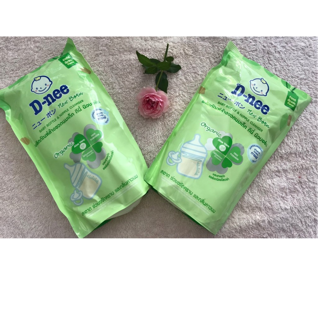 (KTT) Nước rửa bình sữa túi 550 ml hữu cơ Thái Lan