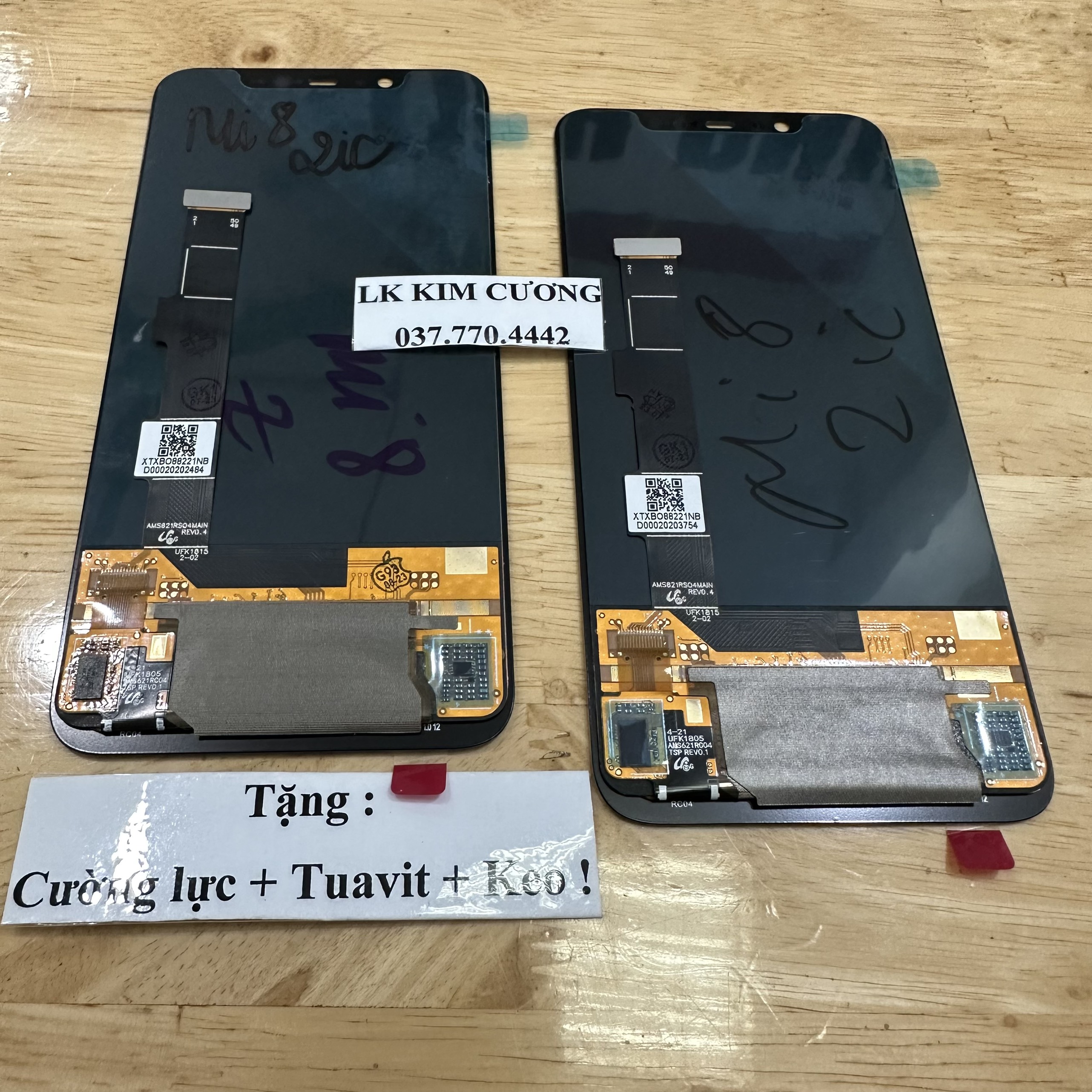 Màn hình tương thích xiaomi mi 8 - oled