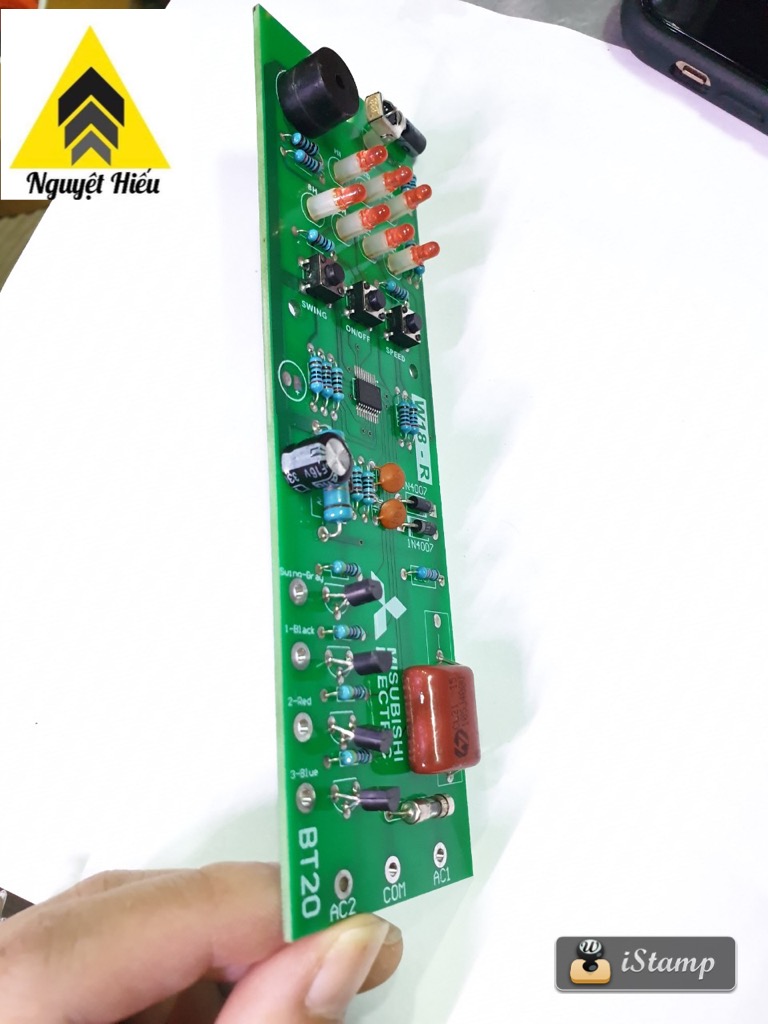 Bo quạt treo tường mitsu loại nhỏ