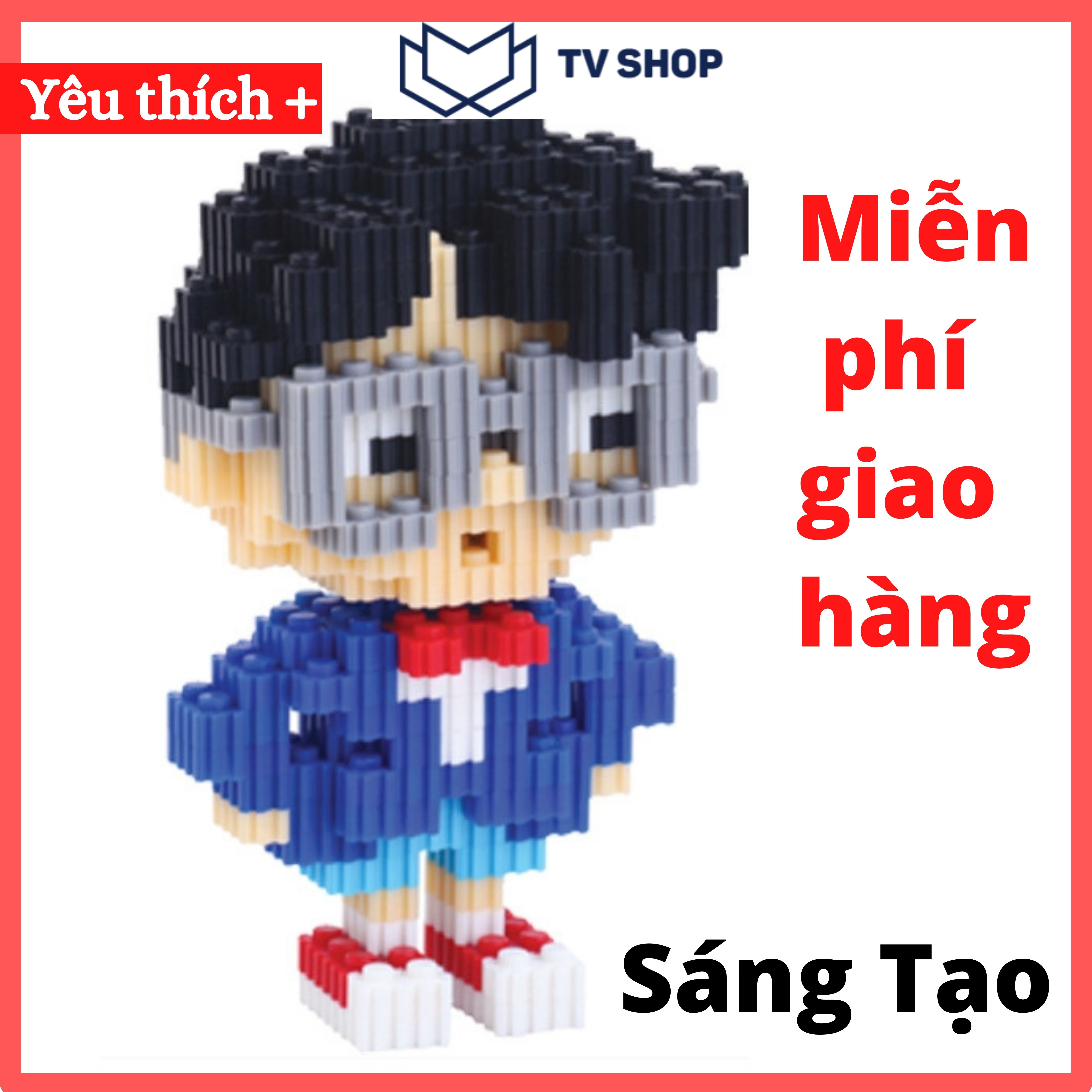 [Hoàn tiền 10%]đồ chơi lắp ráp  Conan kích thích khả năng sáng tạo, phát triển não bộ, trí tưởng tượng của bé.
