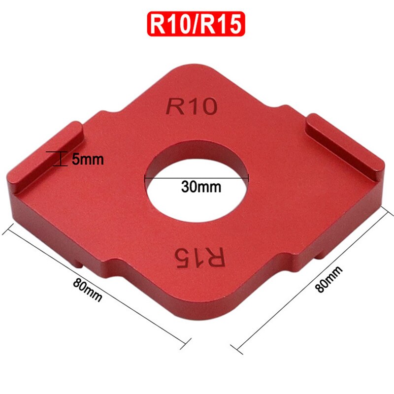 Cữ Phay Mép Gỗ Tròn - Cữ Máy Phay Gỗ Bán Kính 10 - 30mm