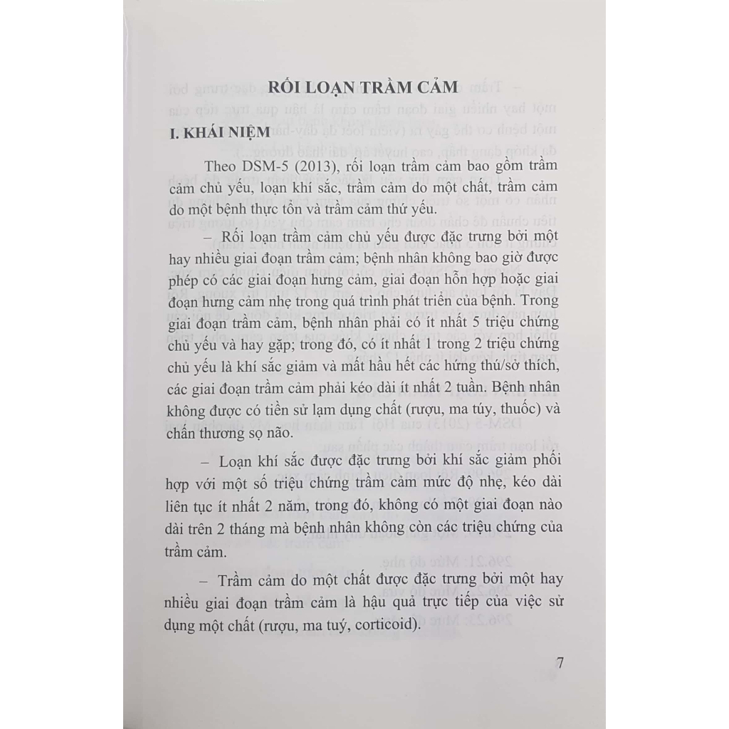 Rối Loạn Trầm Cảm