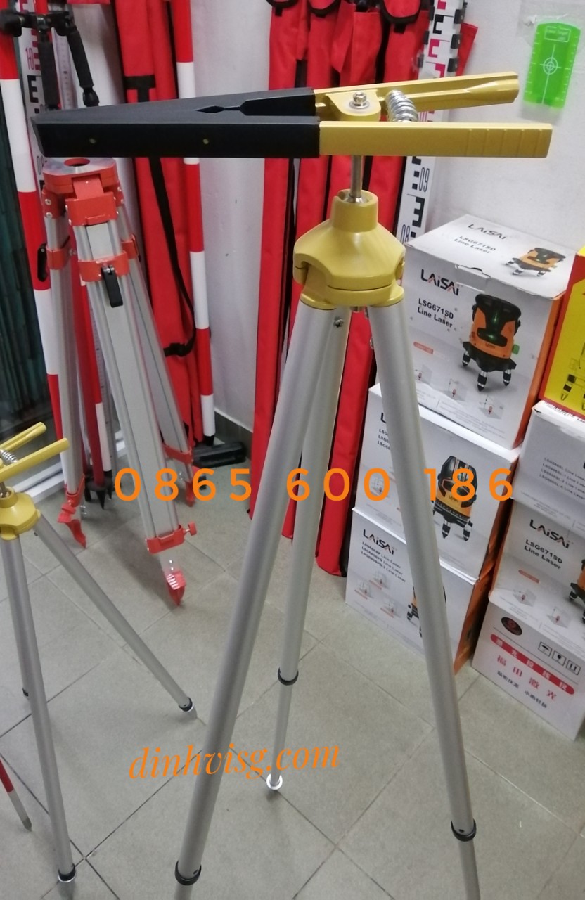 Kẹp sào gương toàn đạc ( chân 3 kẹp sào )