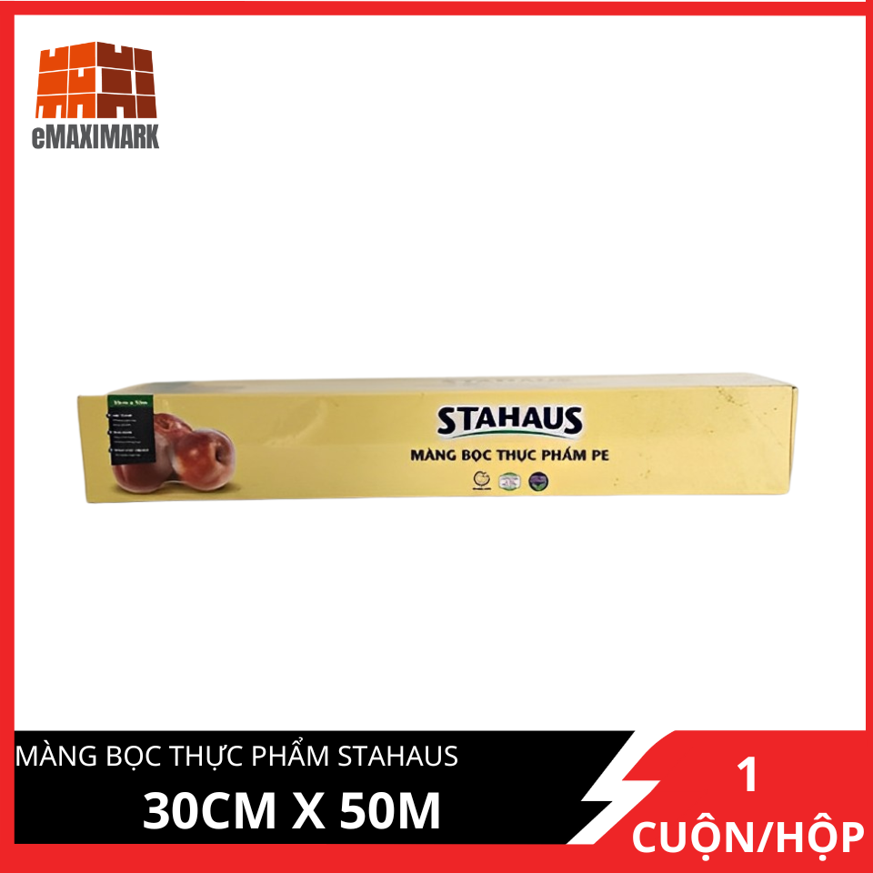 Màng bọc thực phẩm pe stahaus 30cm x 50m