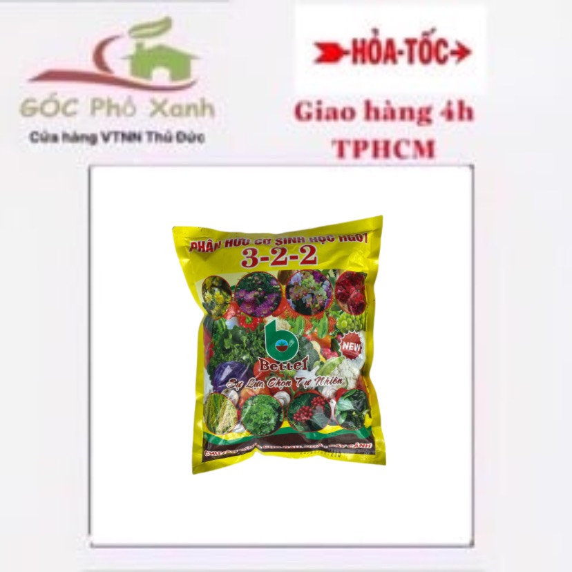 3 gói phân hữu cơ sinh học