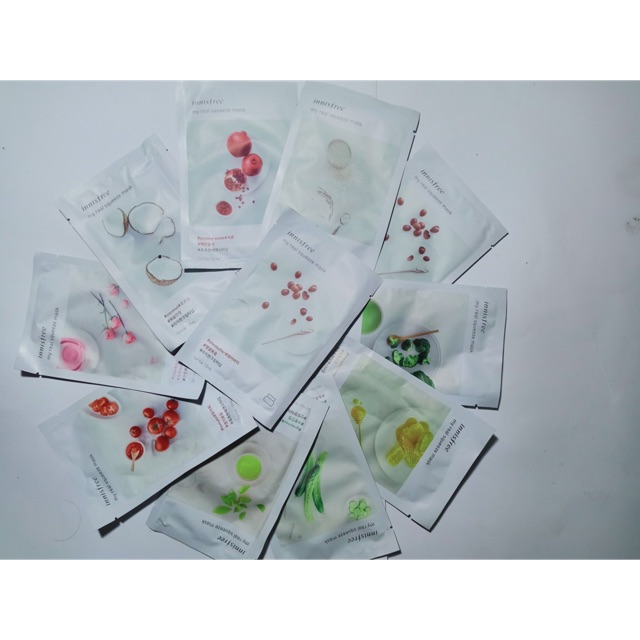 Combo 5 miếng mặt nạ Hàn Quốc innifree