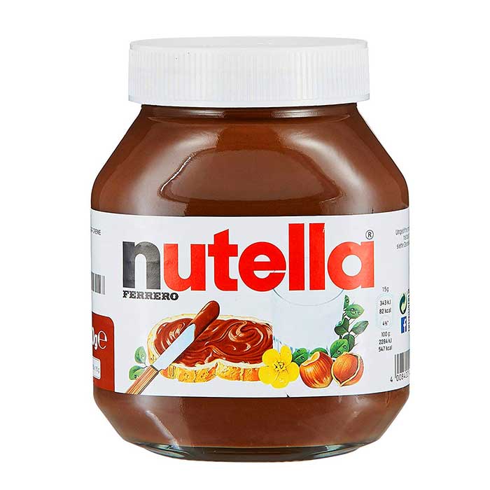 Mứt Cacao Bơ Hạt Phỉ Nutella (nhập khẩu Đức) hũ thuỷ tinh 450g