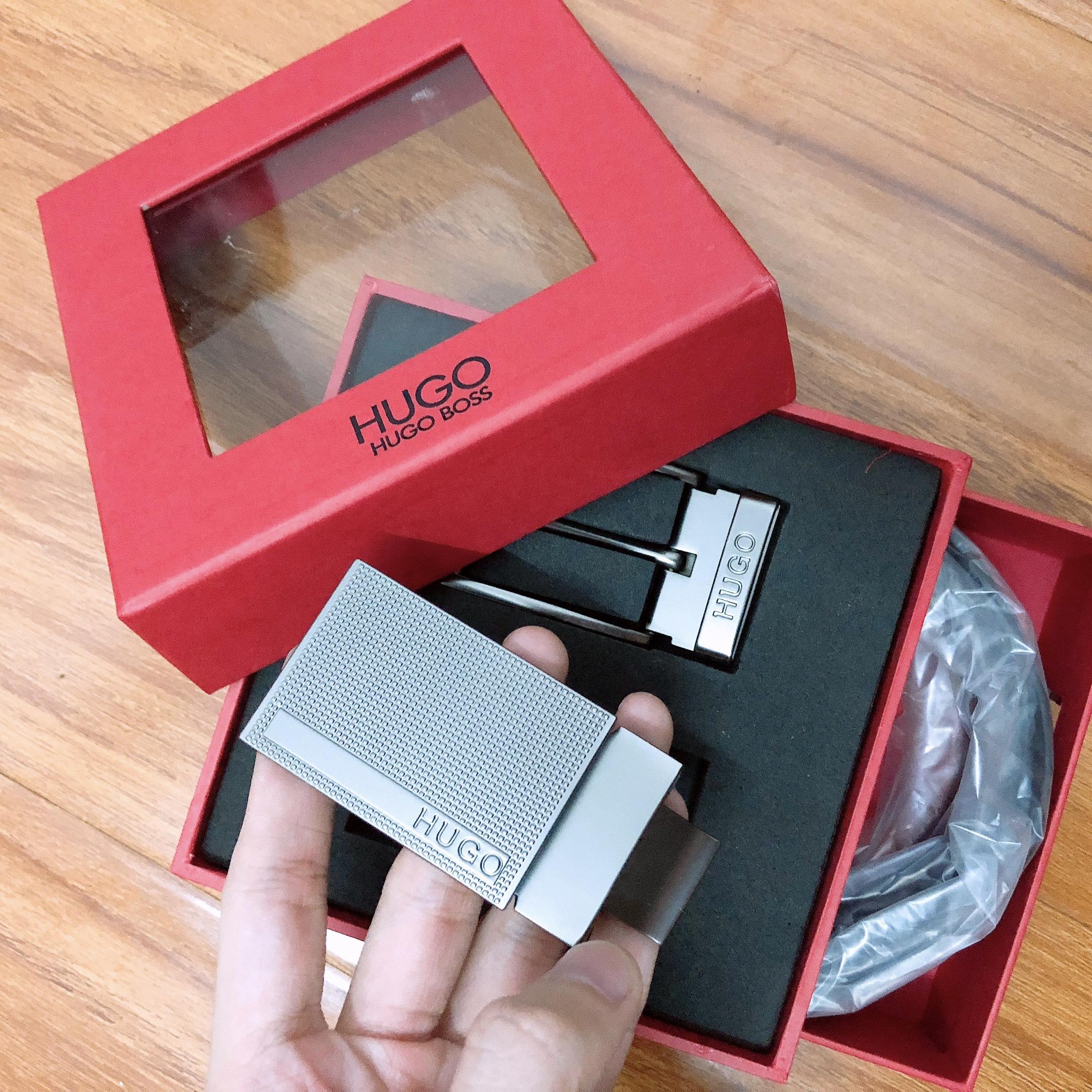 Set Nịt Hugo Boss Hộp Đỏ 2 Mặt