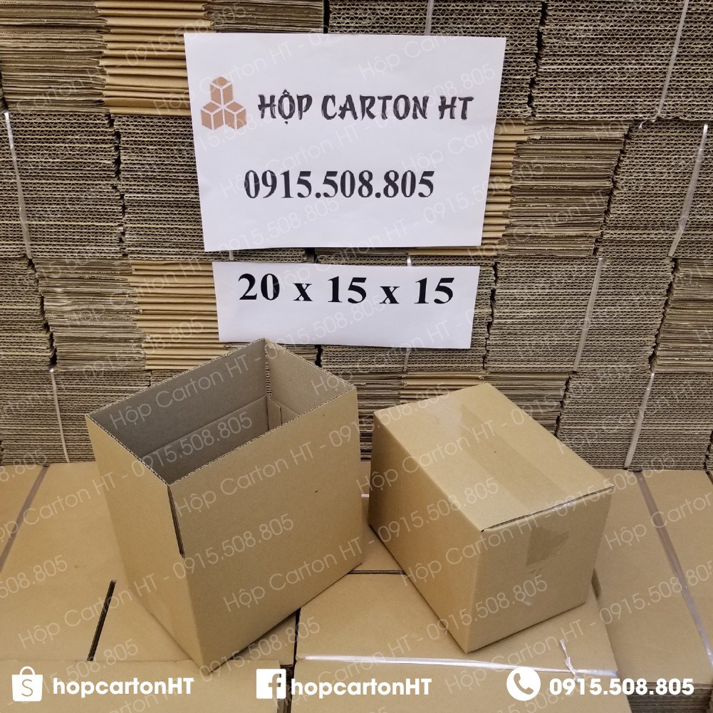 20x15x15 combo 110 hộp carton