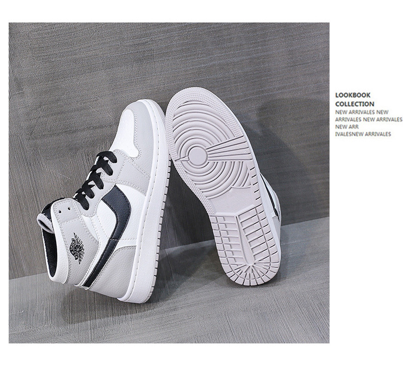 Giày nữ sneaker JD cao cấp, giày nữ cao cổ thể thao