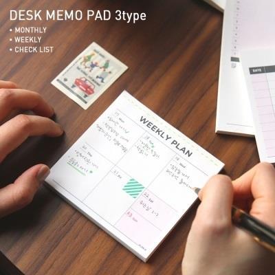 Note check list ngày, tháng - 60 tờ/tập