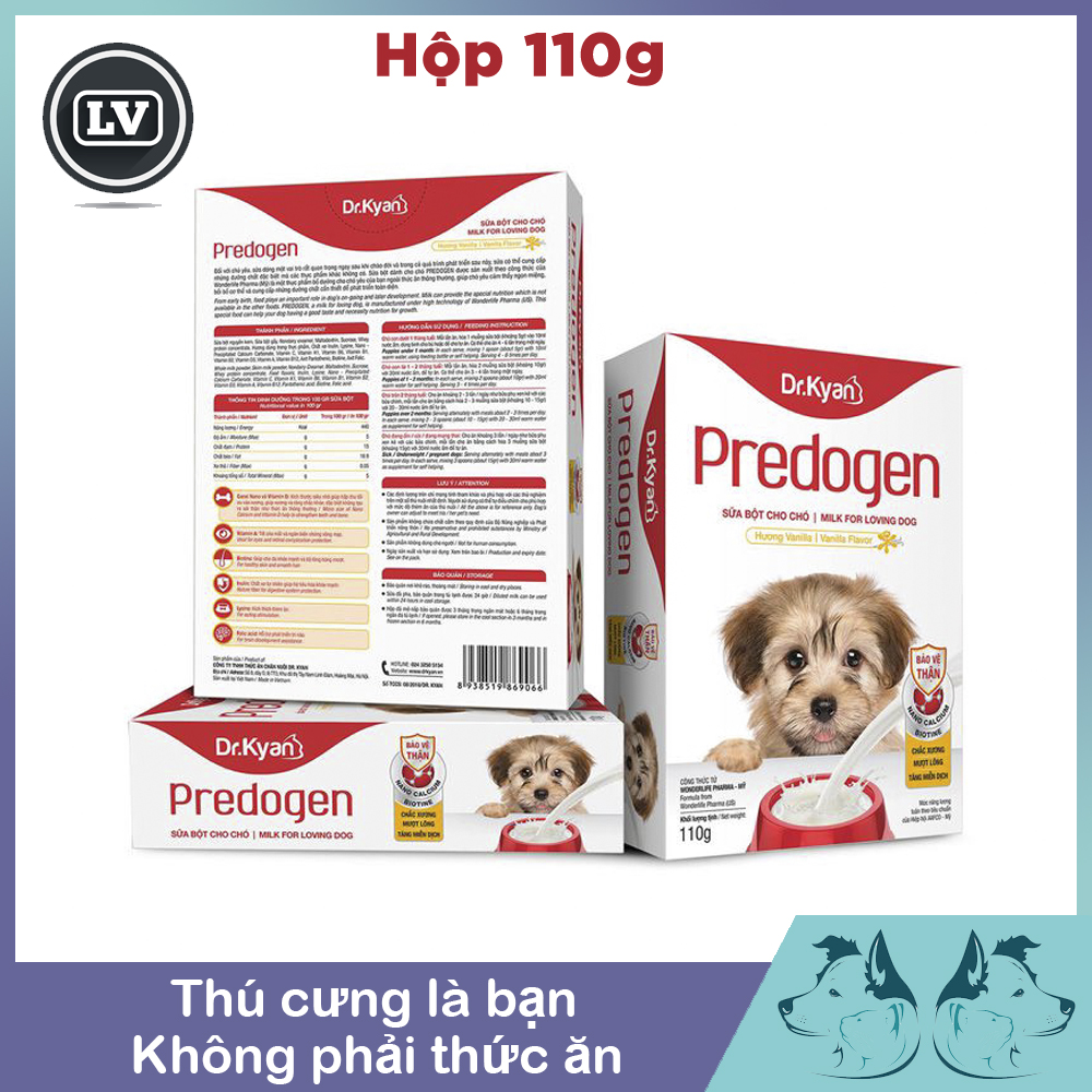 Sữa Bột Cho Chó Dr.Kyan Predogen 110g