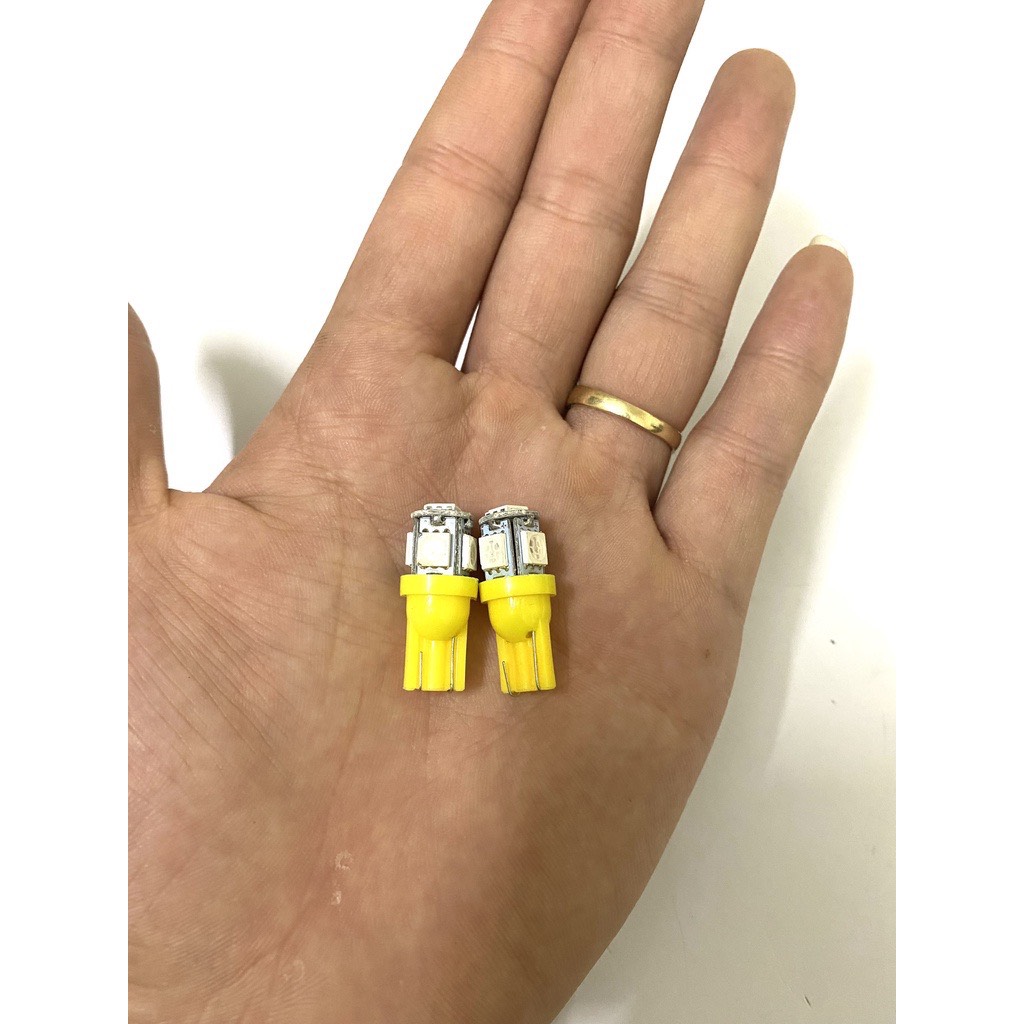 [ Giá 1  cái ] Đèn LED Demi, Xinhan ô tô-xe máy 5 led siêu sáng