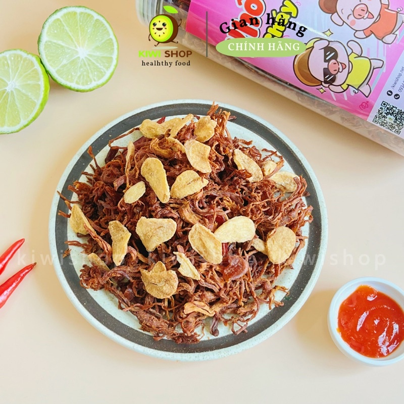 Khô Heo Cháy Tỏi Loại Ngon - Thơm Lừng *KIWISHOP*