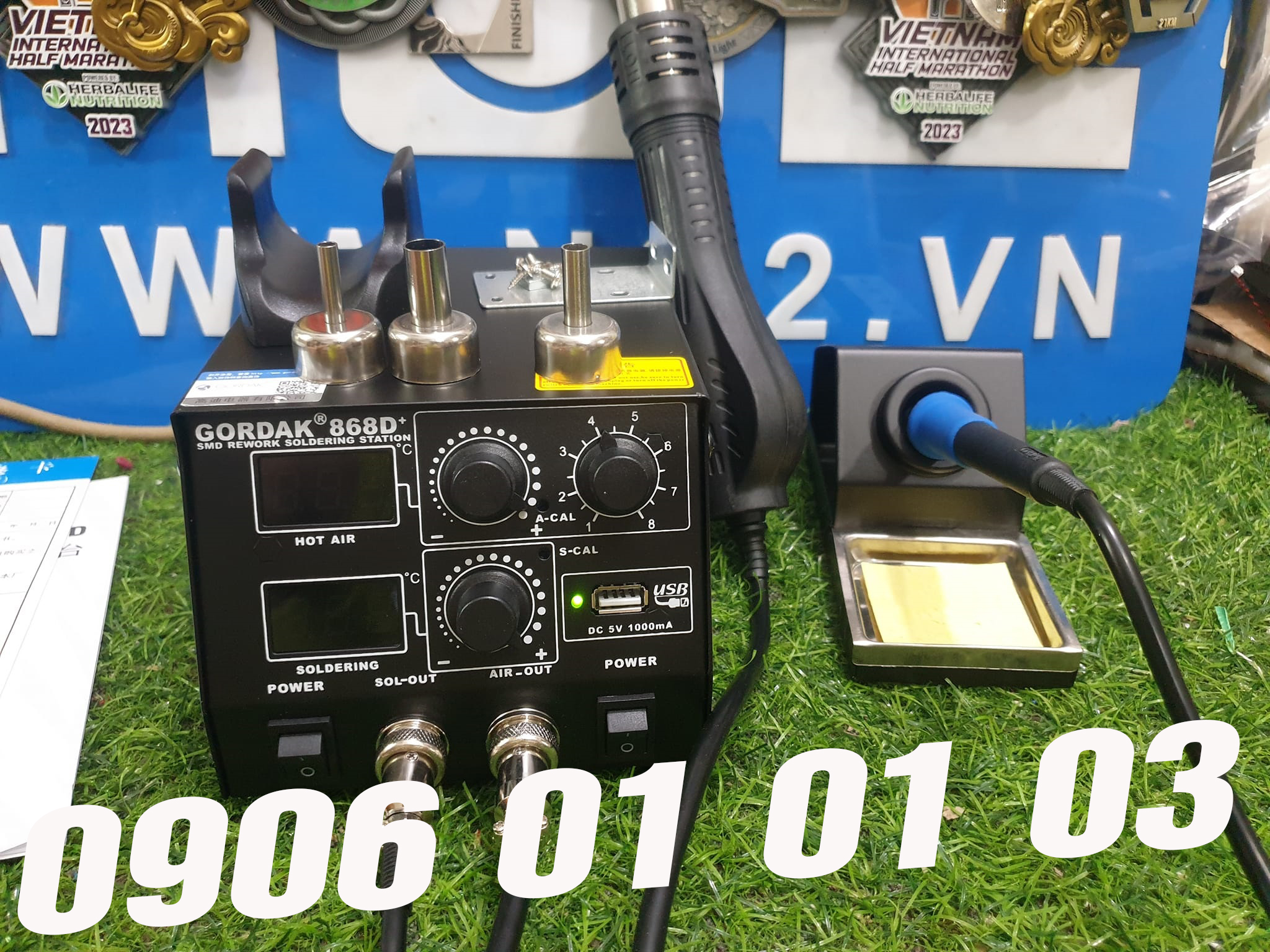 Máy khò hàn gordak 868d+