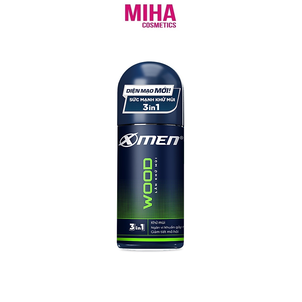 Lăn Khử Mùi Xmen Wood Sport 50ml