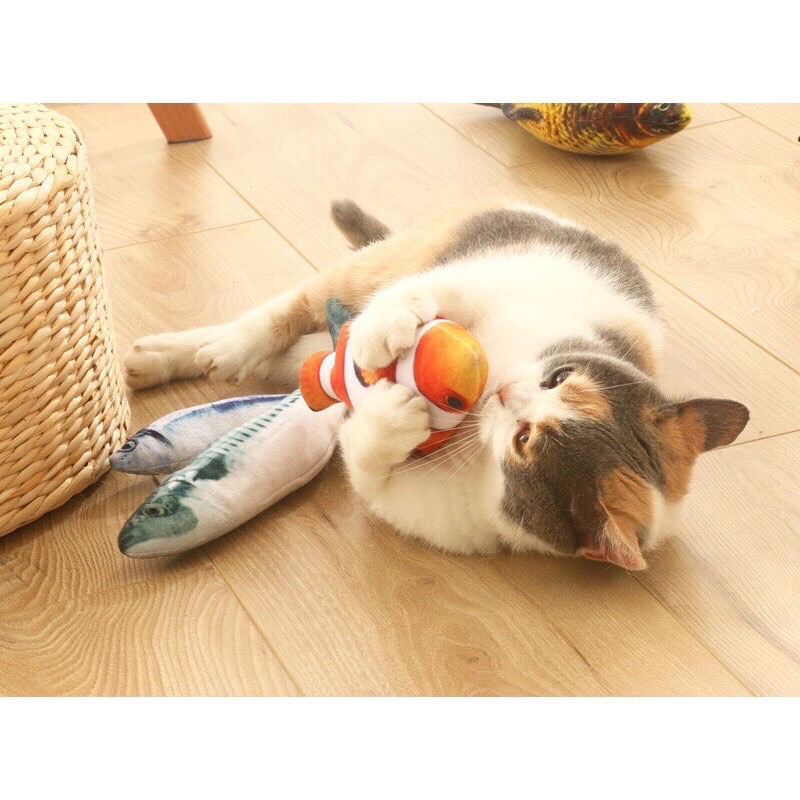Cá Đồ Chơi Catnip Cho Mèo
