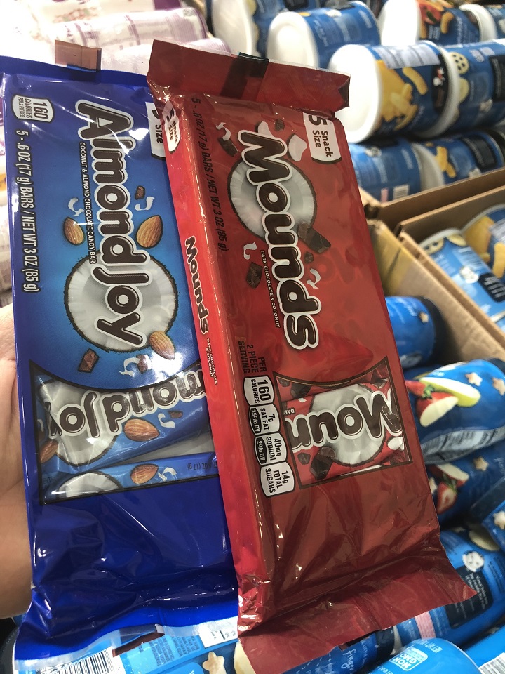 Socola dừa Almond Joy gói 85g