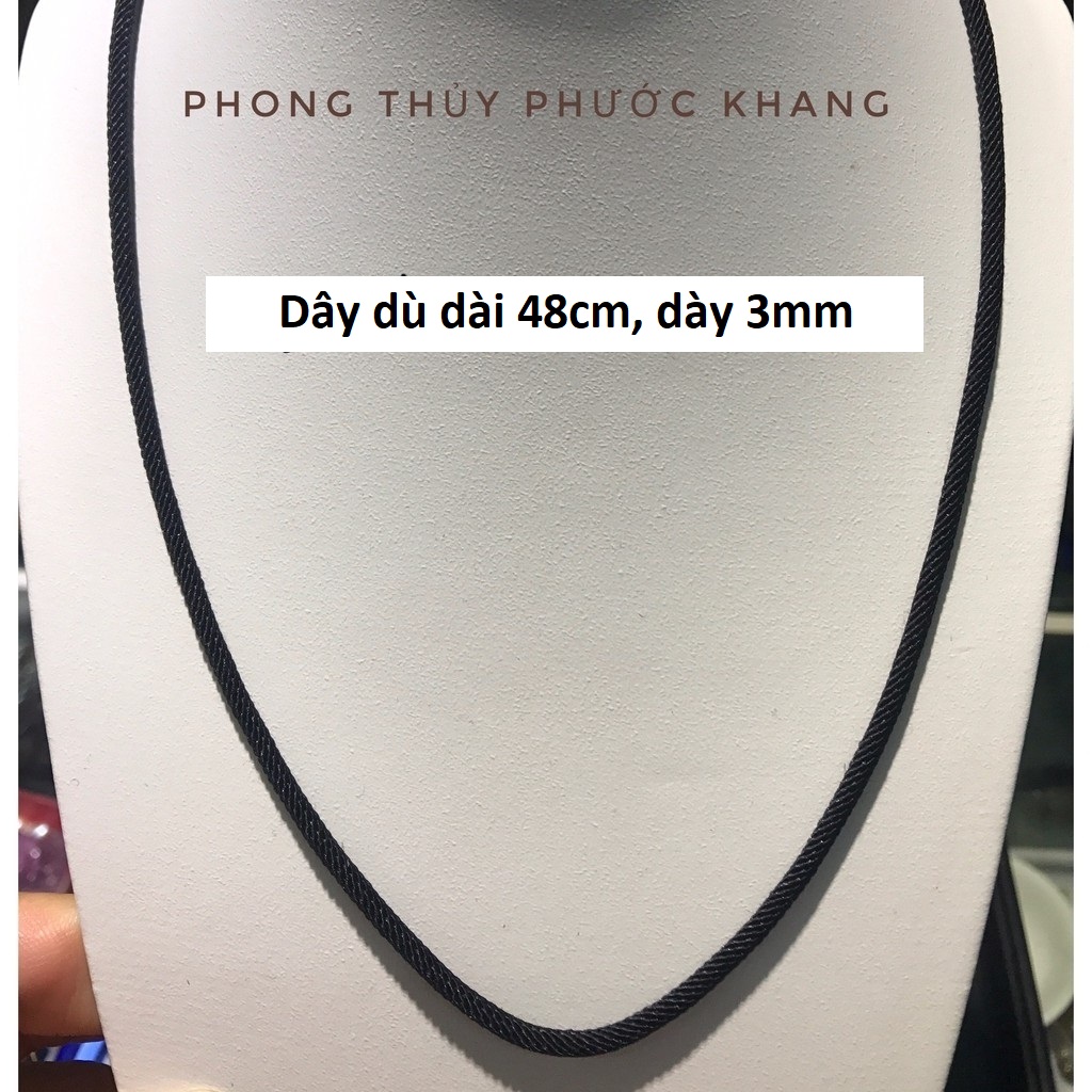 Vòng cổ dây da móc khóa nam châm