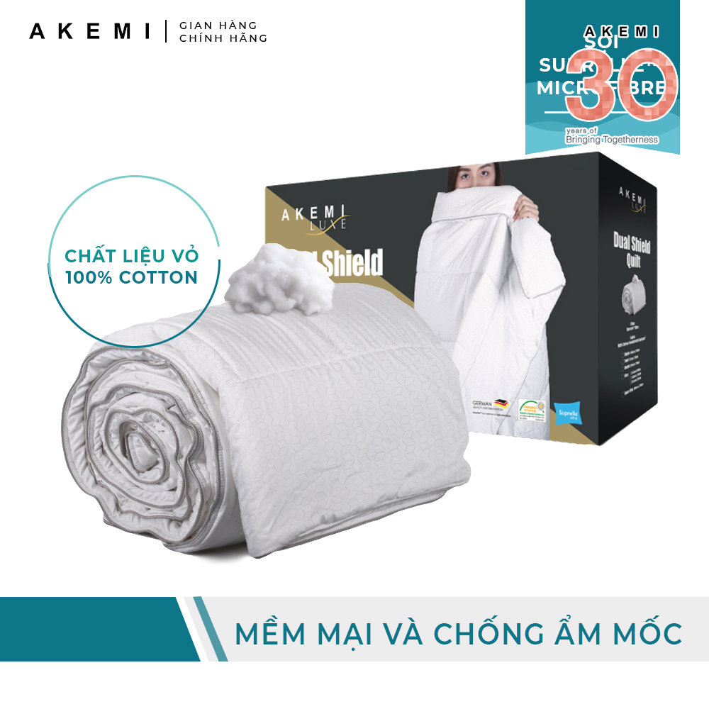 Ruột Chăn Akemi Luxe Dual Shield 210 x 210 cm (Queen)