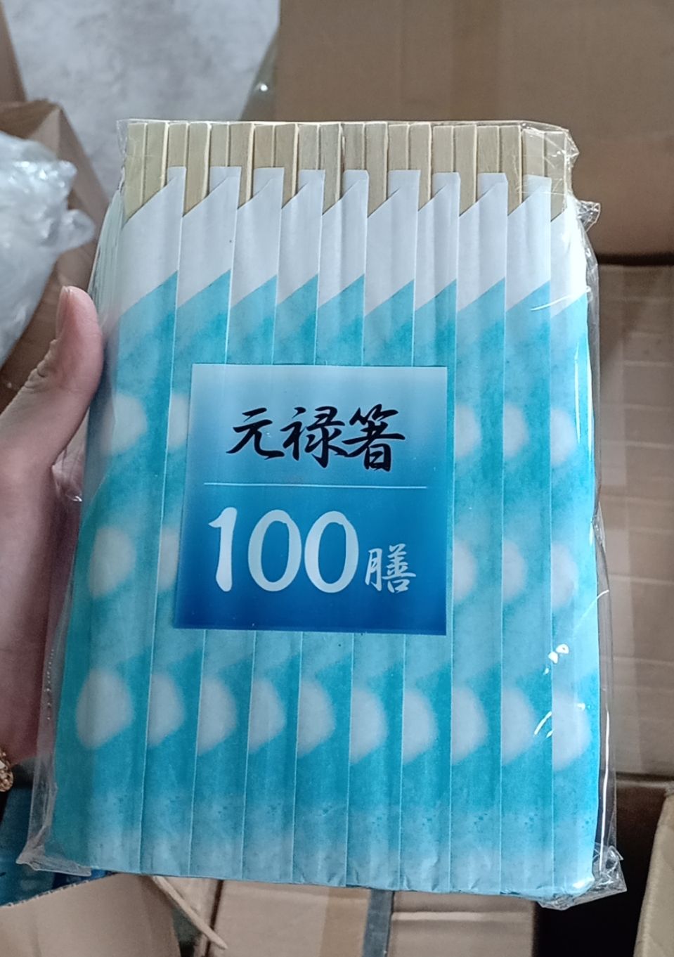 100 đôi đũa gỗ xuất Nhật dùng 1 lần
