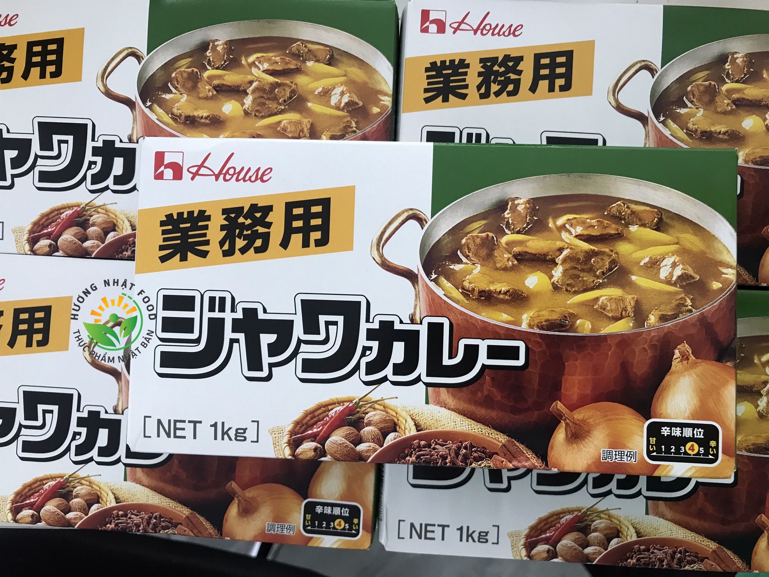 [CHUẨN NHẬT 100%] Viên Cà Ri JAWA CURRY Nhật Bản 1KG - Cấp Độ Cay 3
