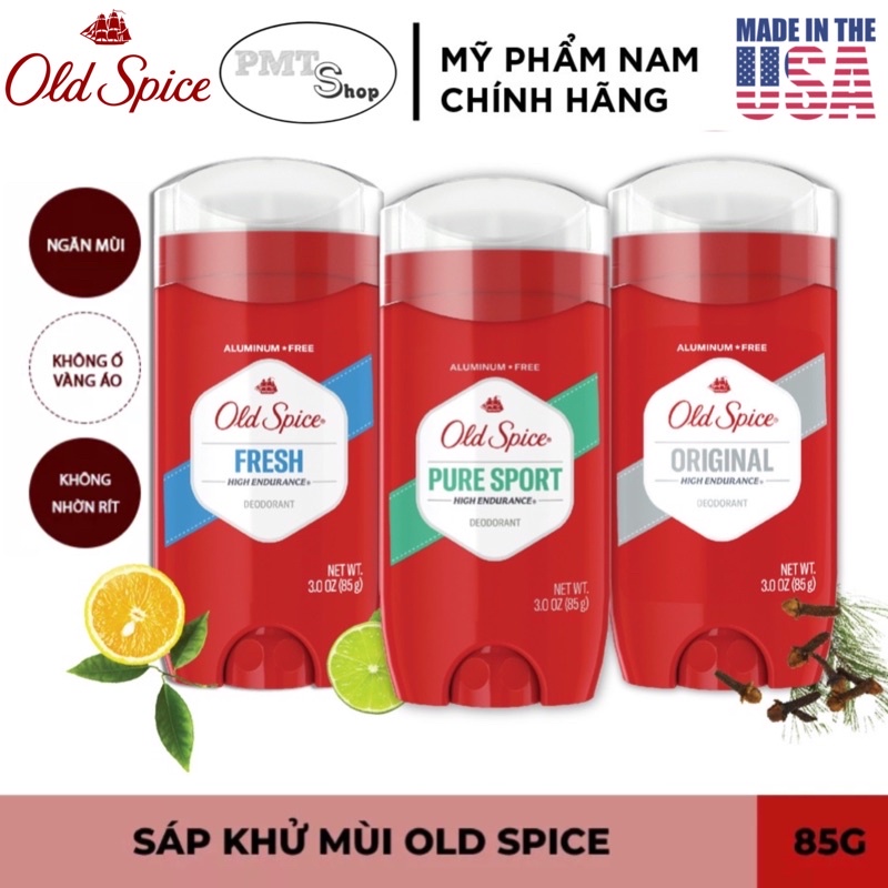 Lăn Khử Mùi Sáp Old Spice Nhập khẩu Dành Cho Nam Giới