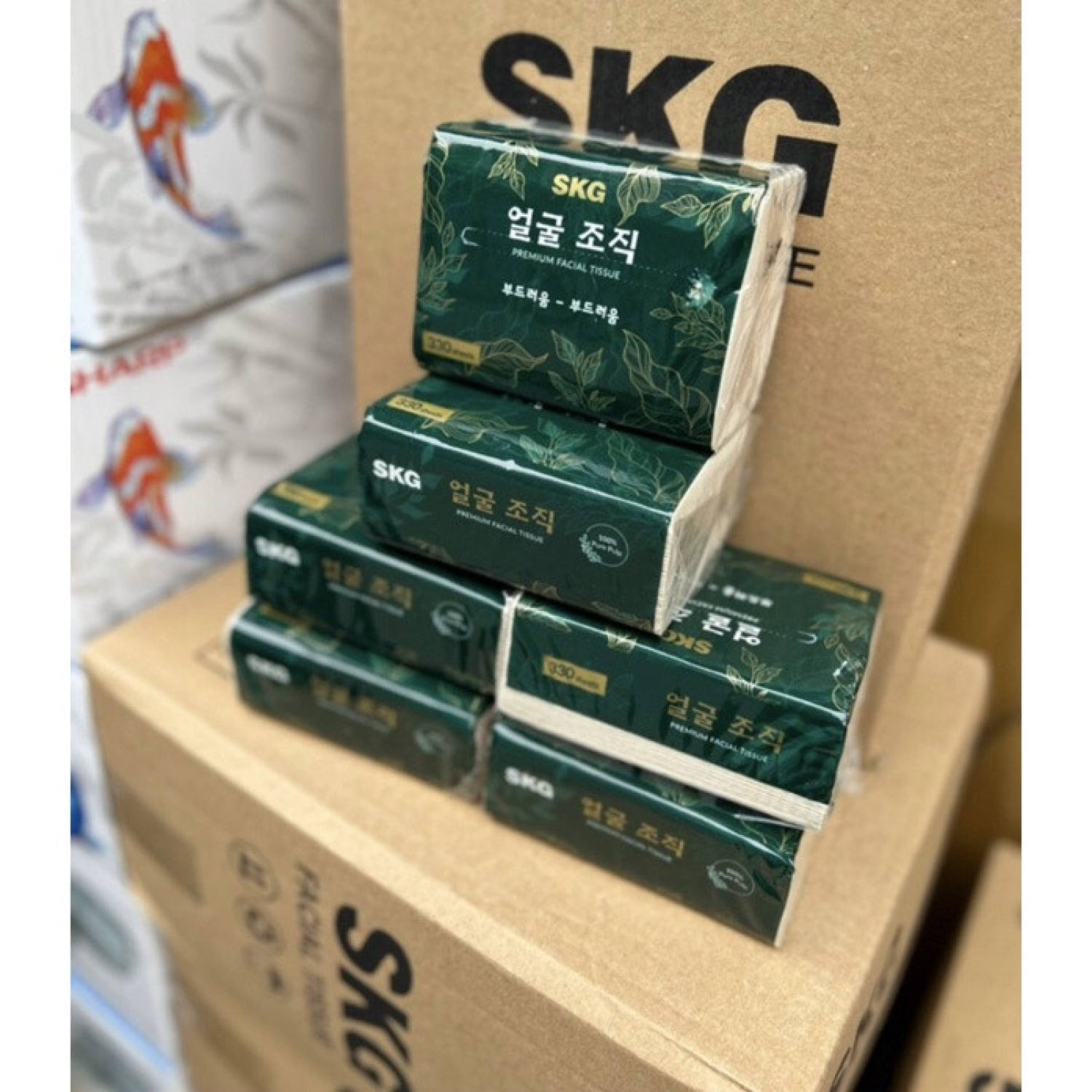 HCM Combo 5 gói khăn giấy Hàn Quốc siêu dai, không bủn nước