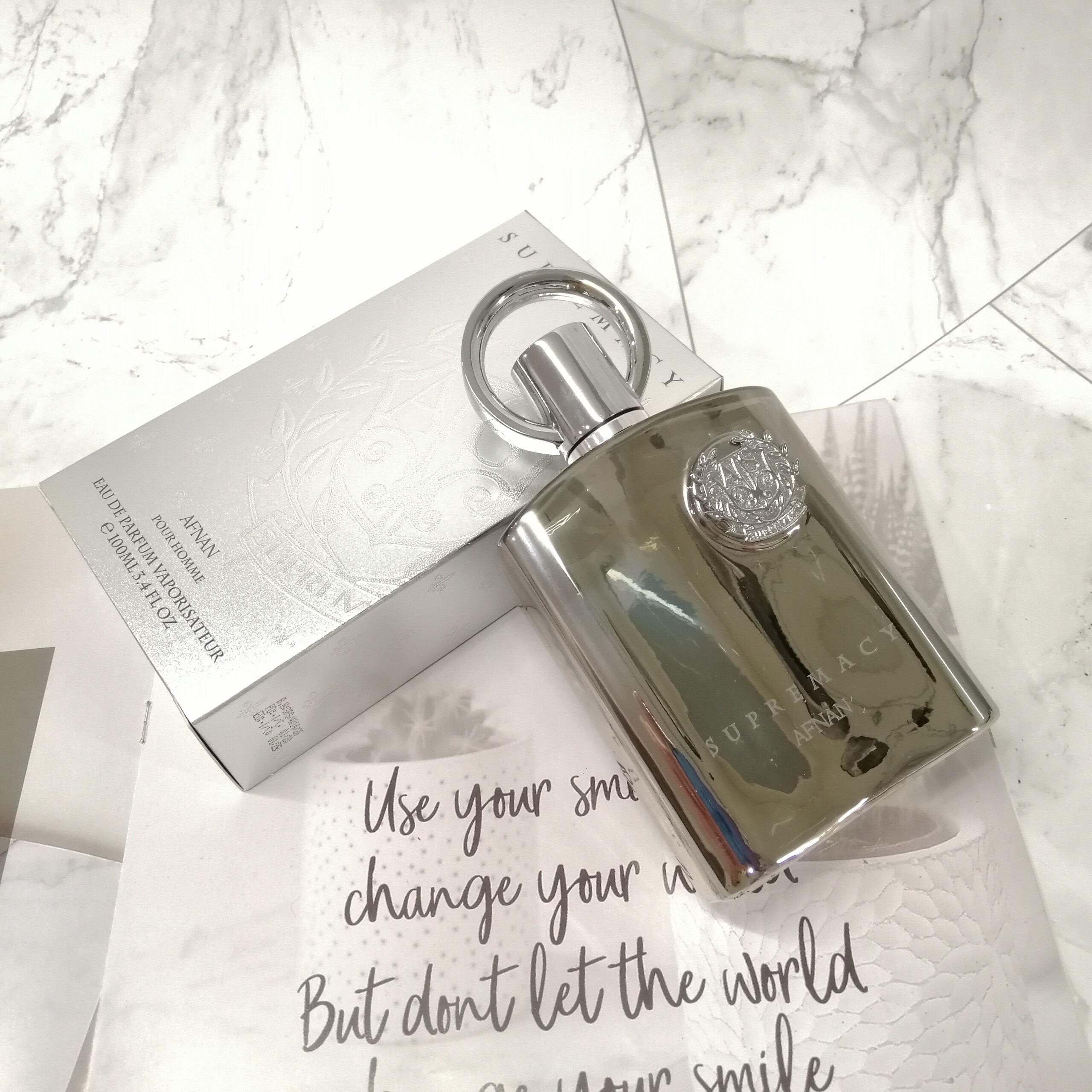 [HCM]Nước hoa Nam AFNAN SUPREMACY SILVER 100ml