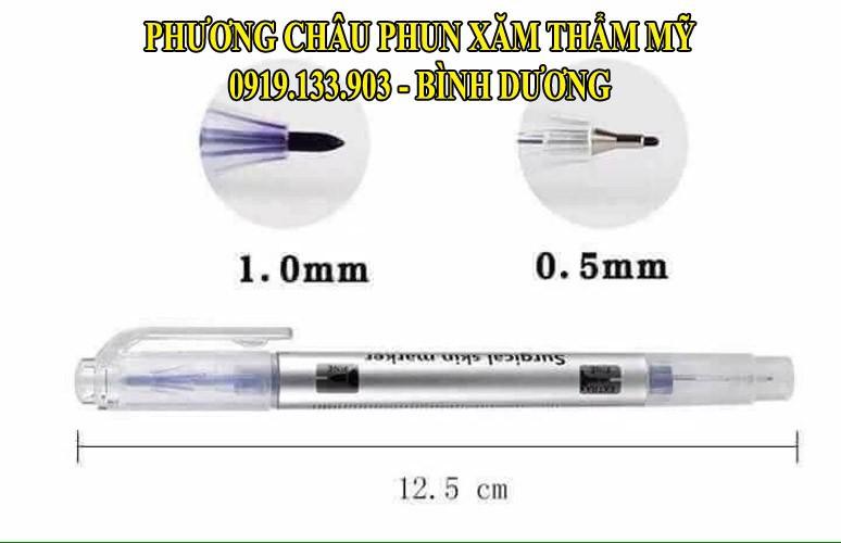 Bút vẽ định hình chân mày phun xăm