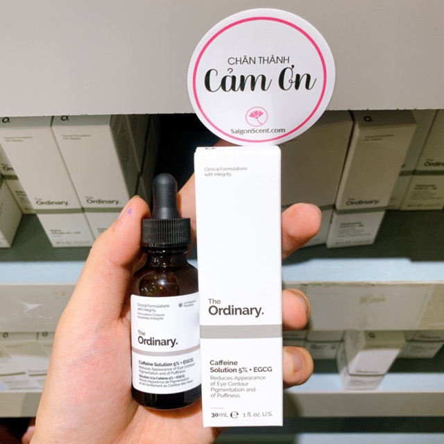[HCM]Tinh Chất The Ordinary Caffeine Solution 5% + EGCG ( 30mL )