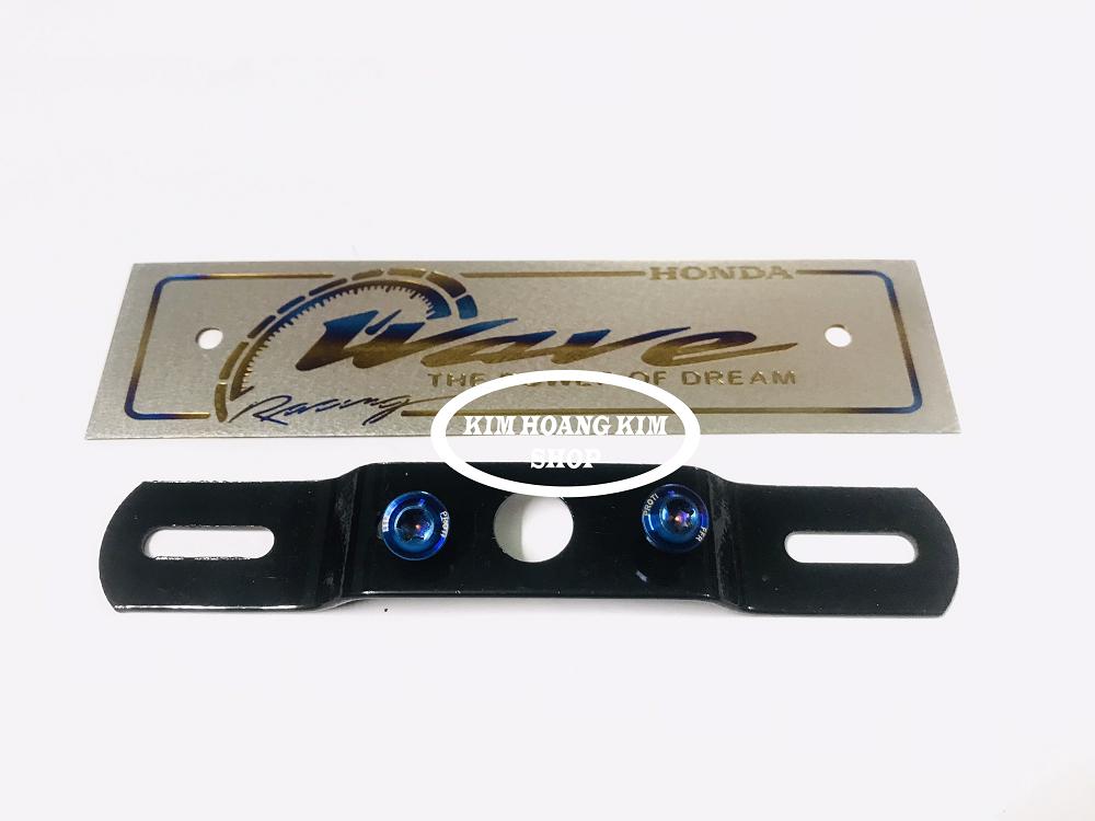 Bảng tên TiTanium Khò gắn Wave + 2 ốc Proti