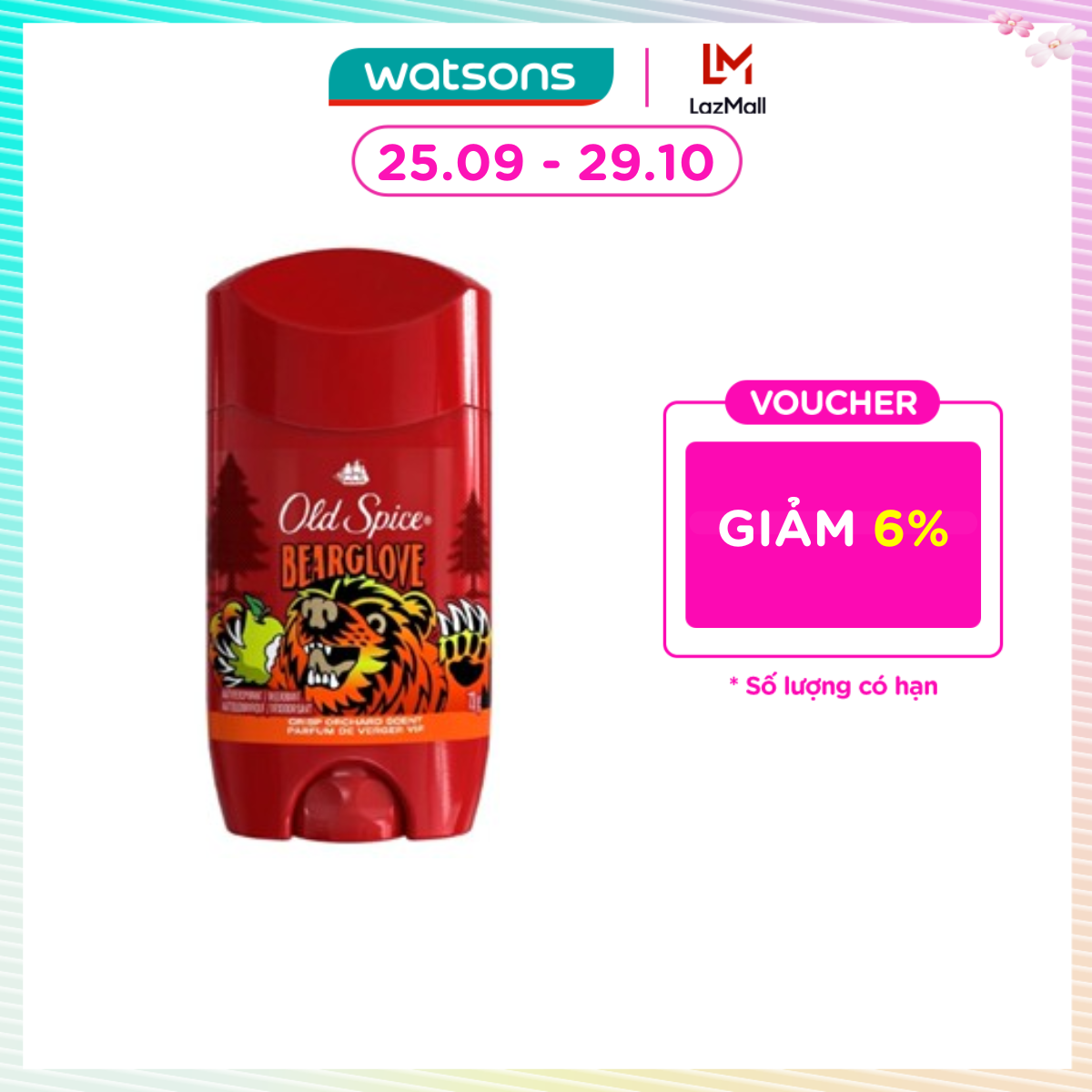 Sáp Khử Mùi Old Spice Bearglove 73g