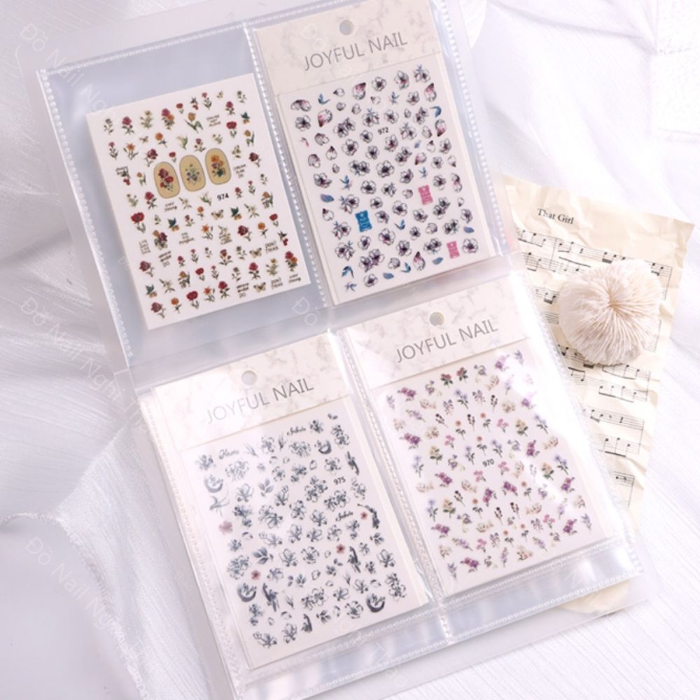 Sổ đựng sticker nail