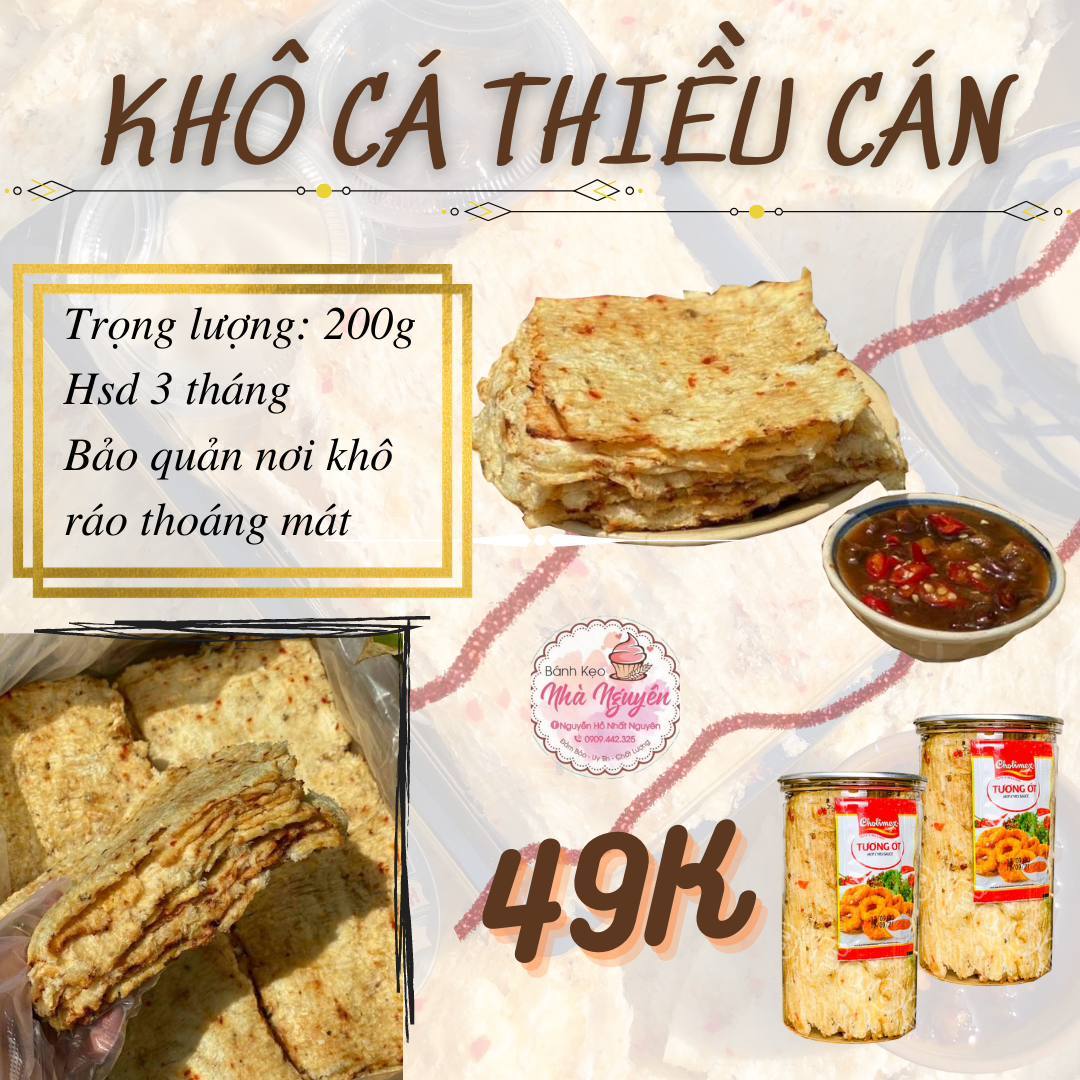 KHÔ CÁ THIỀU