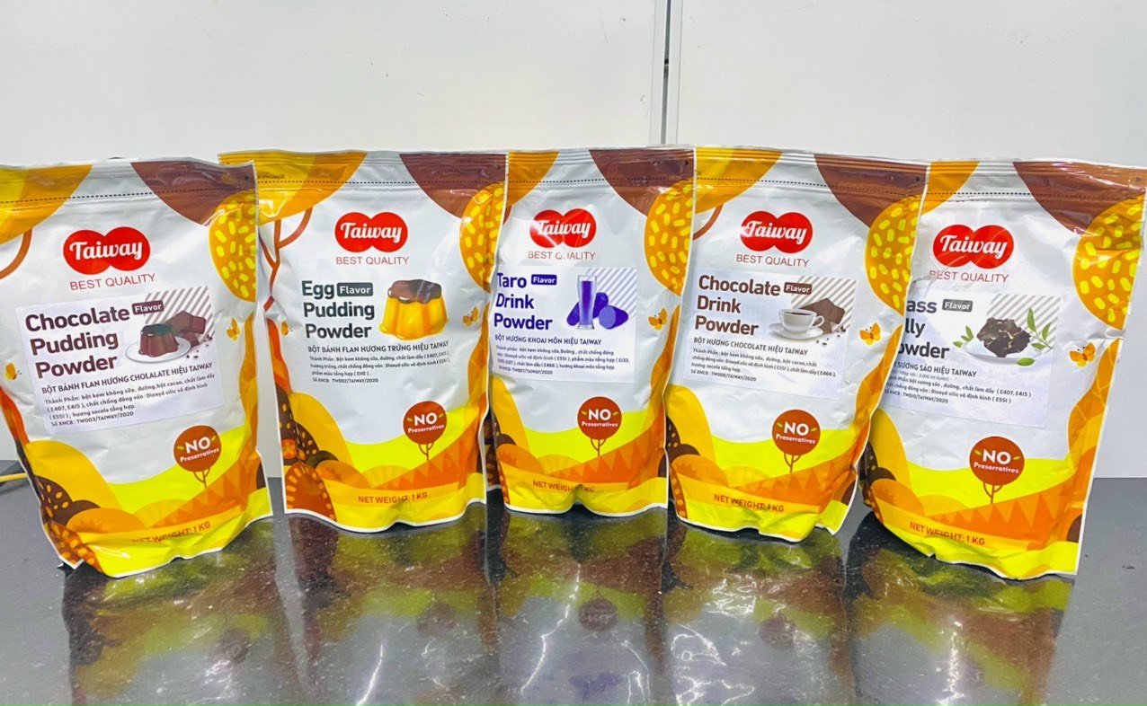 Bột chocolate hiệu Taiway Việt Nam 1kg (bột sữa socola)