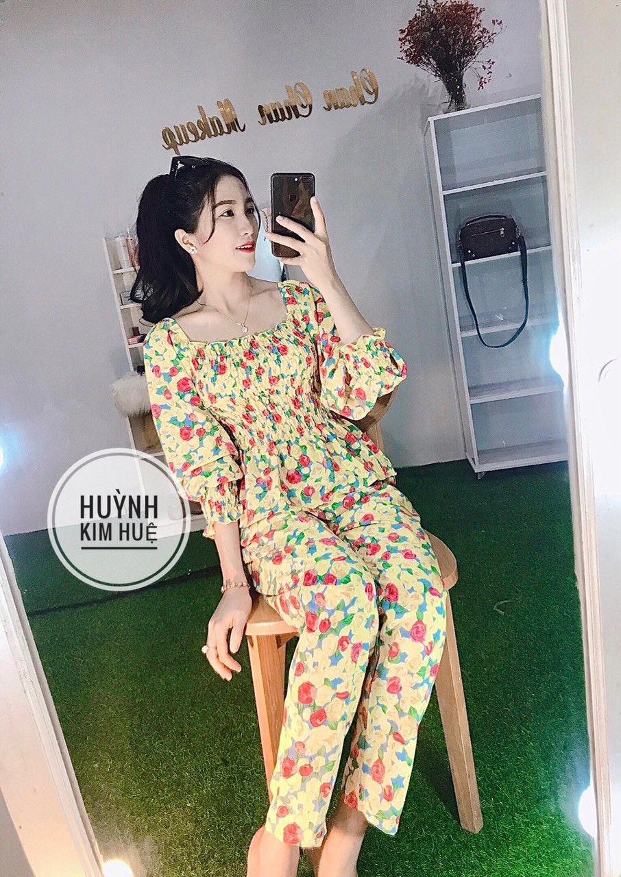 Set đồ bộ vải voan loại 1