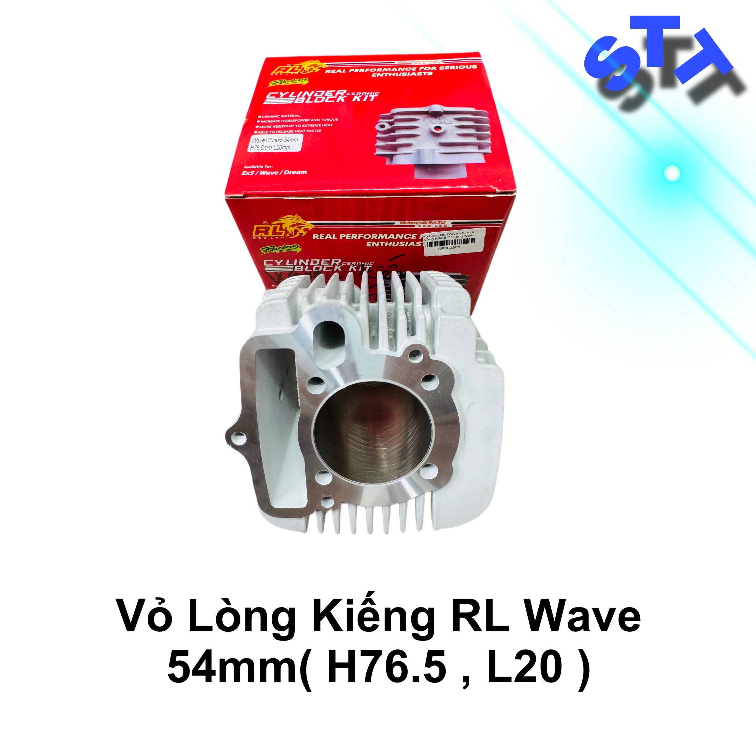 Vỏ Lòng Kiếng Redleo Wave / Dream 54mm ( H76.5 , L20 )